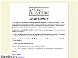 Sites similar to kalokofurniture.com
