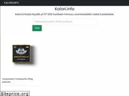 Sites similar to kalori.info