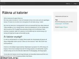 Sites similar to kalori.se