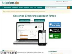 Sites similar to kalorien.de