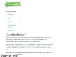 Sites similar to kalorienbedarf.de