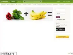 Sites similar to kaloriyka.ru