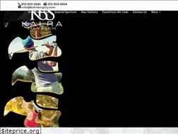 Sites similar to kalrasurgery.com