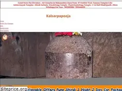 Sites similar to kalsarpapooja.com