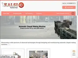 Sites similar to kalsichapatimachine.com