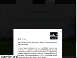 Sites similar to kalundewaretreat.com