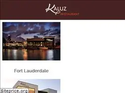Sites similar to kaluzrestaurant.com