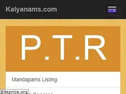 Sites similar to kalyanams.com