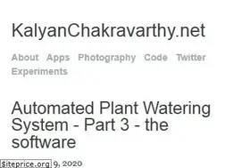 Sites similar to kalyanchakravarthy.net