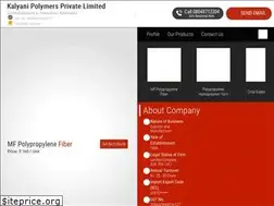 Sites similar to kalyanipolymers.net