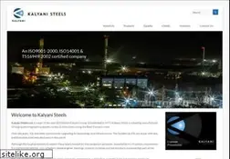 Sites similar to kalyanisteels.com
