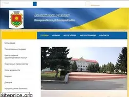 Sites similar to kalynivska-objednana-gromada.gov.ua