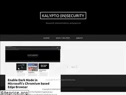 Sites similar to kalypto.org