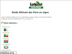 Sites similar to kamabet.com
