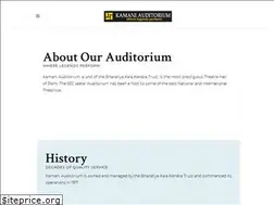Sites similar to kamaniauditorium.org
