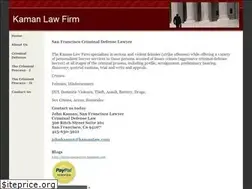 Sites similar to kamanlaw.com