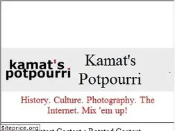 Sites similar to kamat.org