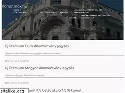 Sites similar to kamatmax.hu
