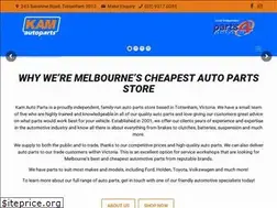 Sites similar to kamautoparts.com.au