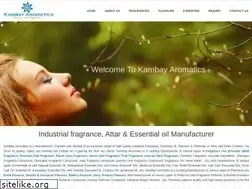 Sites similar to kambayaromatics.com
