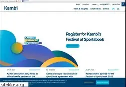 Sites similar to kambi.com