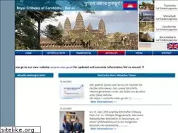 Sites similar to kambodscha-botschaft.de
