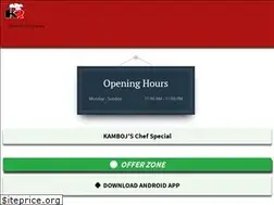 Sites similar to kambojsrestaurant.com