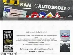 Sites similar to kamdoautoskoly.sk