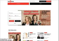 Sites similar to kamdomesta.sk