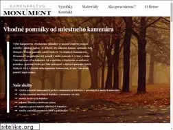 Sites similar to kamenarstvo-monument.sk
