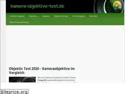 Sites similar to kamera-objektive-test.de
