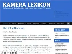 Sites similar to kameralexikon.de