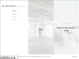 Sites similar to kamilwysocki.com