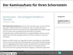 Sites similar to kaminaufsatz.com
