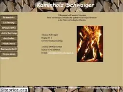 Sites similar to kaminholz-schwaiger.de