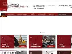 Sites similar to kaminskilawfirm.com