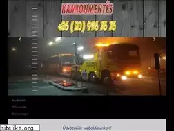Sites similar to kamionmentes.hu