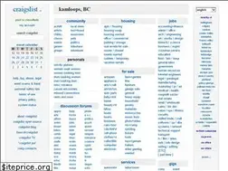 Sites similar to kamloops.craigslist.ca