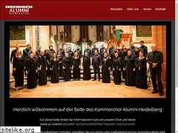 Sites similar to kammerchor-alumni.de