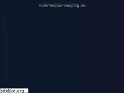Sites similar to kammerchor-wedding.de