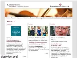 Sites similar to kammermusik-heute.de
