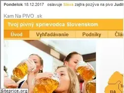 Sites similar to kamnapivo.sk