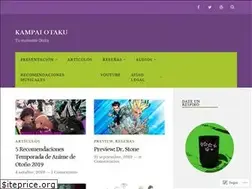 Sites similar to kampaiotaku.wordpress.com