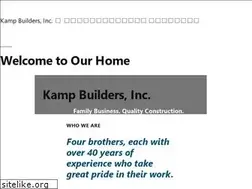 Sites similar to kampbuilders.com