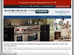 Sites similar to kampenappliance.com