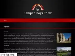 Sites similar to kampenboyschoir.nl