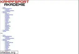 Sites similar to kampfsportakademie.com
