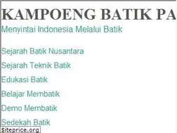 Sites similar to kampoengbatikpalbatu.com