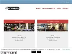 Sites similar to kamps1910cafe.net