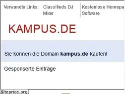 Sites similar to kampus.de